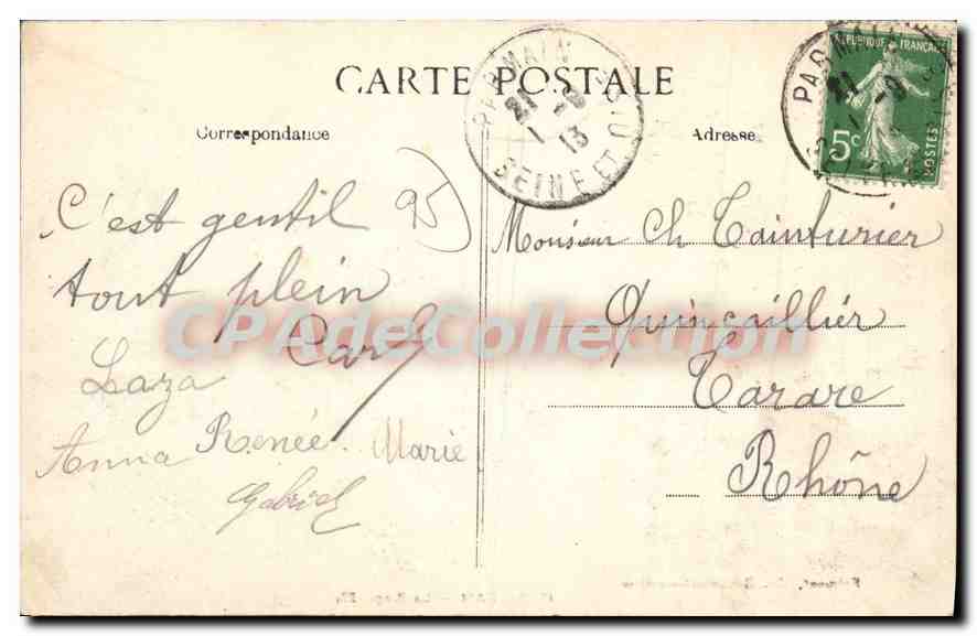 ISLE-ADAM — Der Strand (23) — Frémont, Verlag Beaumont-sur-Oise — Rückseite