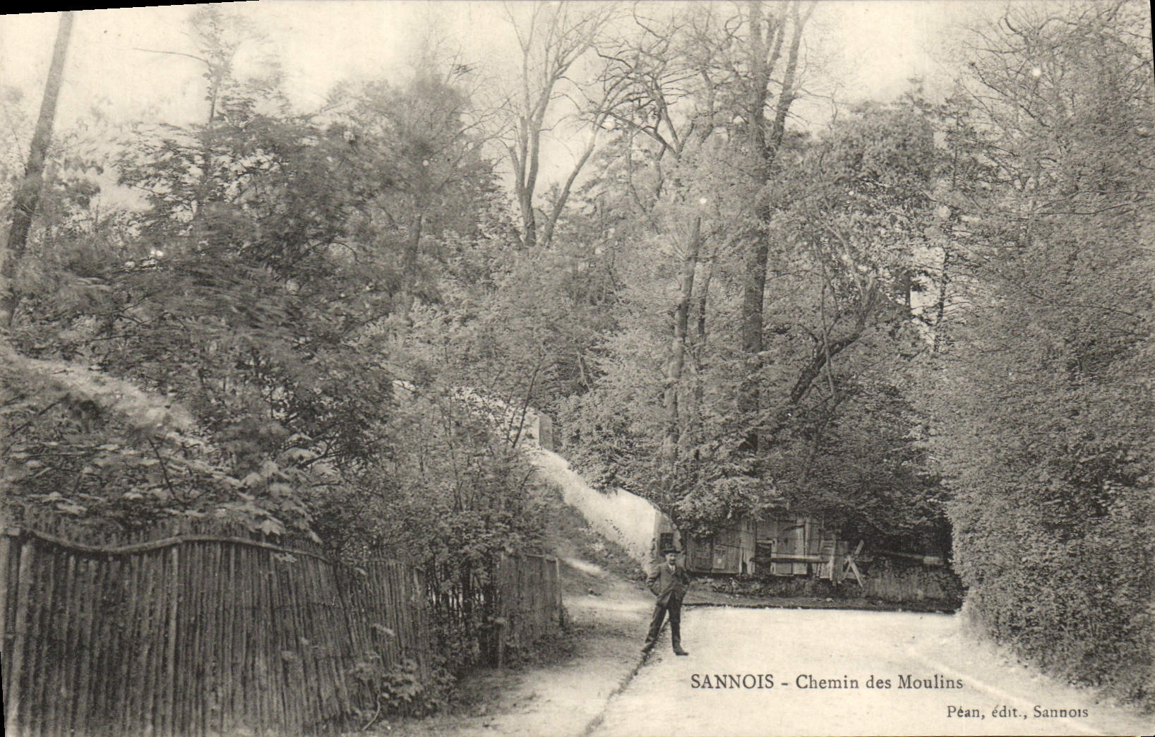 CPA Sannois Chemin des Moulins