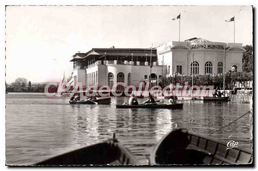 Canotage sur le Lac — Enghien-les-Bains — Casino Municipal — C° des Arts Photomécaniques
