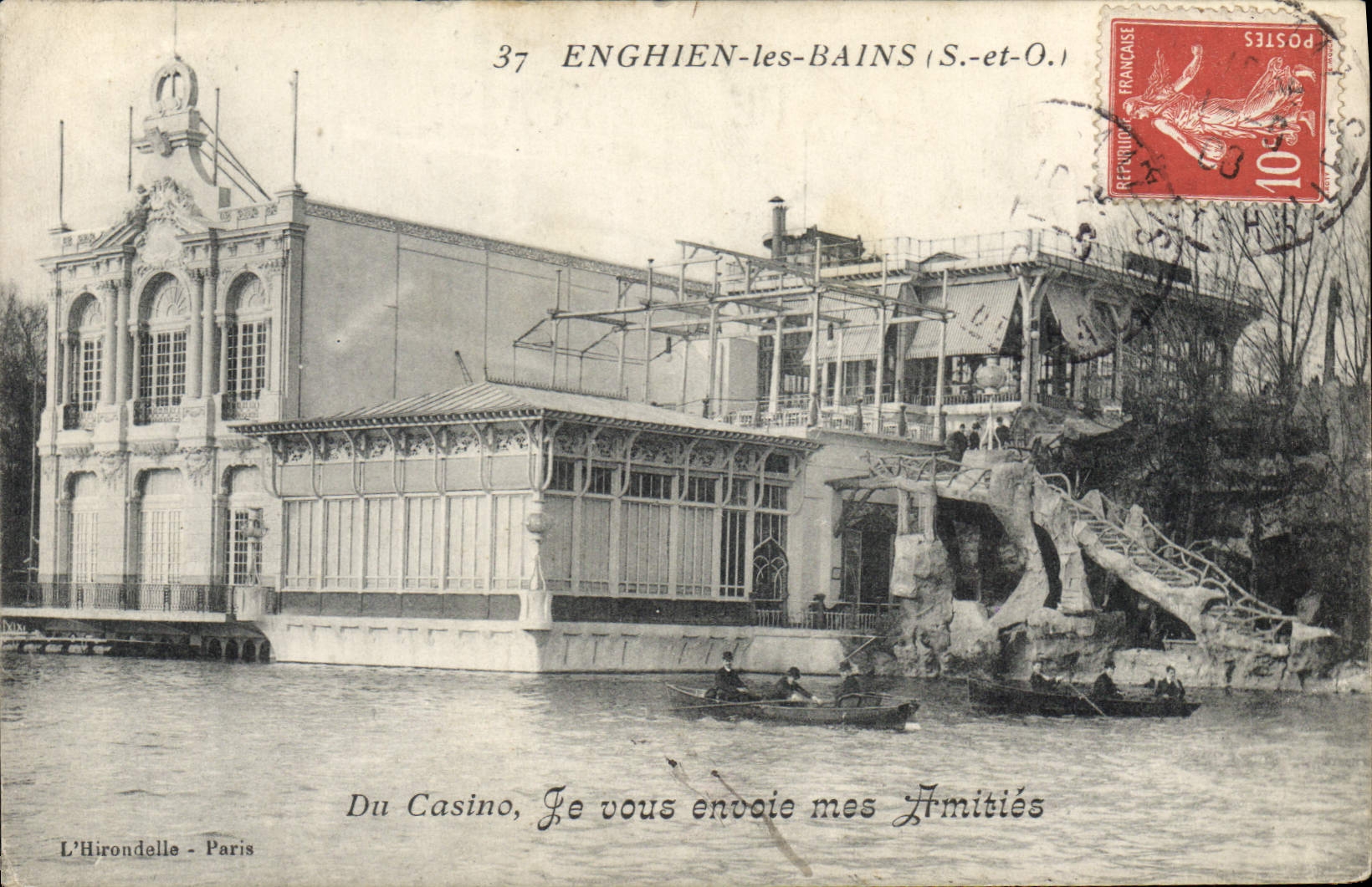 Enghien-les-Bains (S.-et-O.) — Le Casino — L'Hirondelle, Paris, n°37