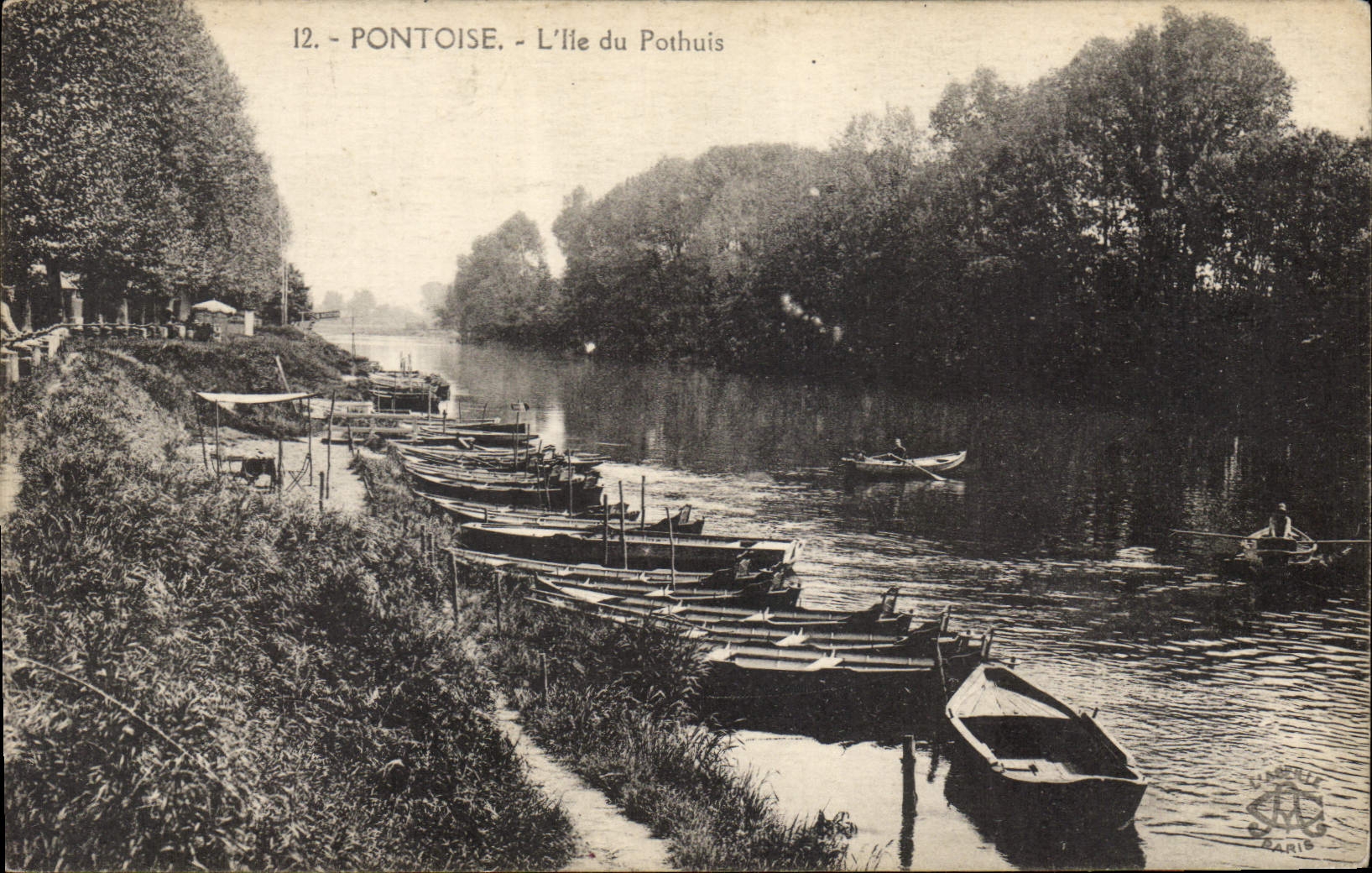 Pontoise - L'Île du Pothuis — éditeur SA Paris, n°12