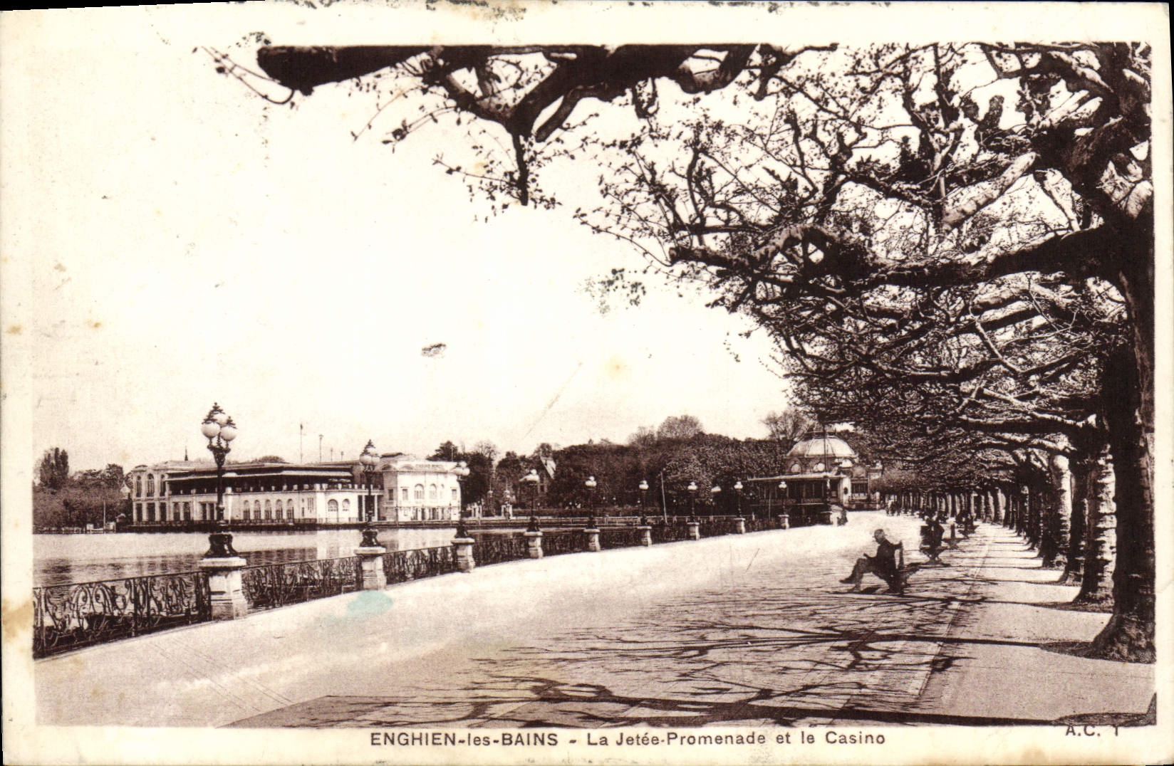 Enghien-les-Bains - La Jetée, Promenade et le Casino — A.C. 1