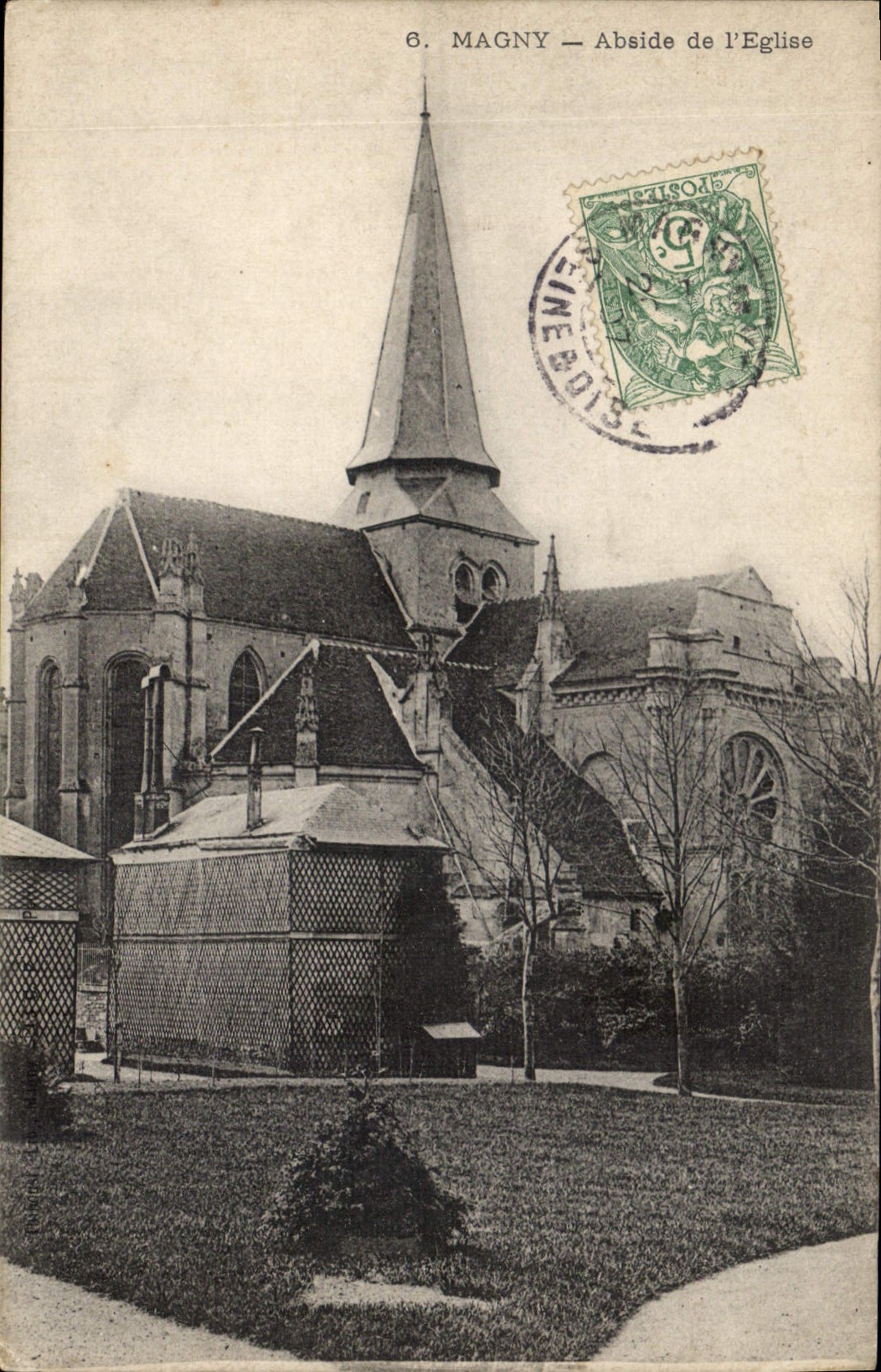 CPA Magny Abaide de l'Eglise