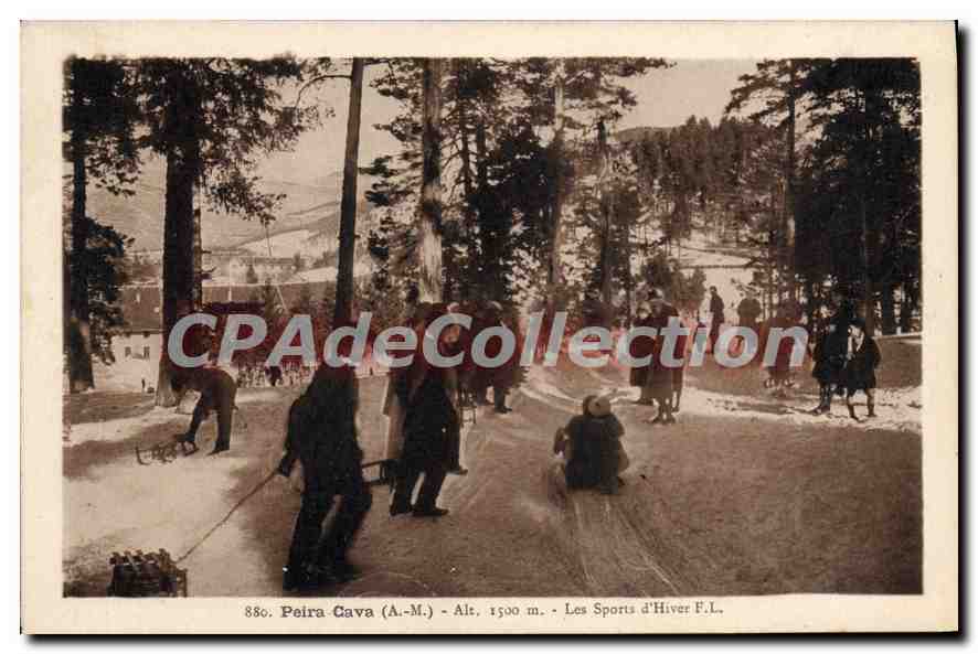 CPA Peira Cava Les Sports d'Hiver