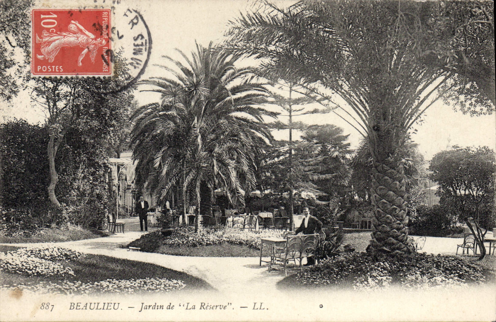 Beaulieu — Jardin de « La Réserve » — LL. — n°887