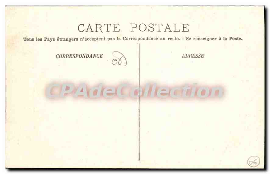 Villefranche — L'Escadre — Éditeur L.T. — Verso