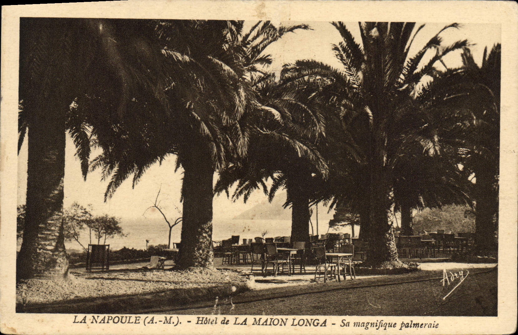 CPA La Napoule Hotel de la Maison Longa