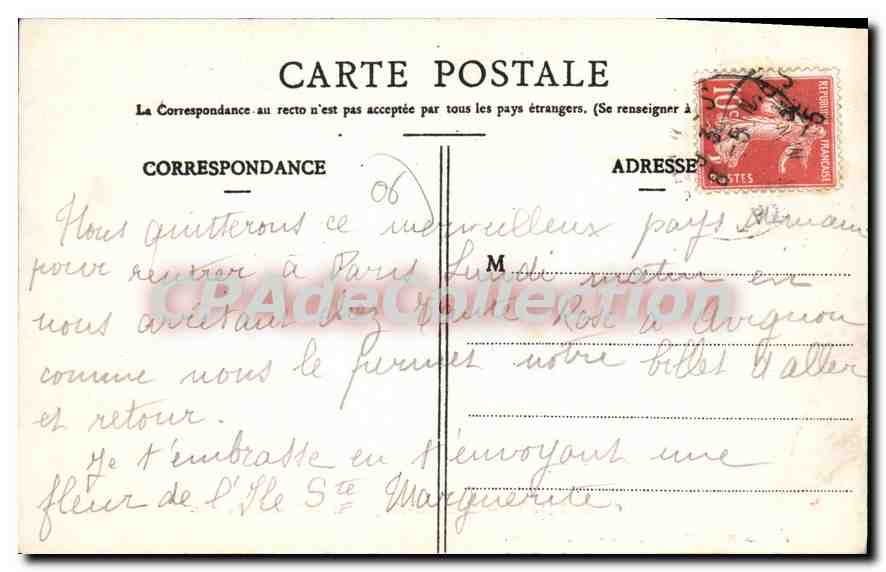 Cannes (A.-M.) — Île Sainte-Marguerite. Prison de Bazaine — P. L. Maillan, libraire-éditeur, Cannes, n° 681 — Rückseite