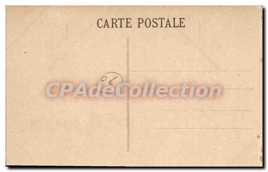CPA Cannes Le Port et le Suquet — Rückseite