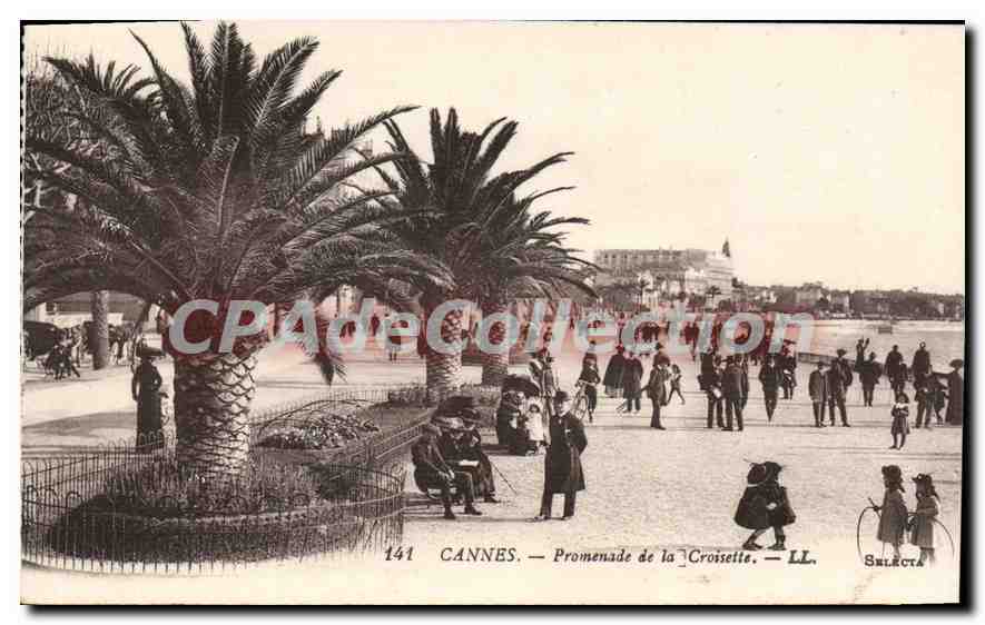 CPA Cannes Promenade de la Croisette