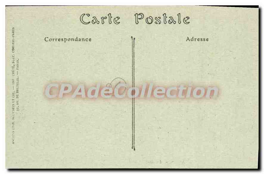 CANNES — Le Mont Chevalier, le Port et les Îles — JND Phot. n° 665 — Rückseite