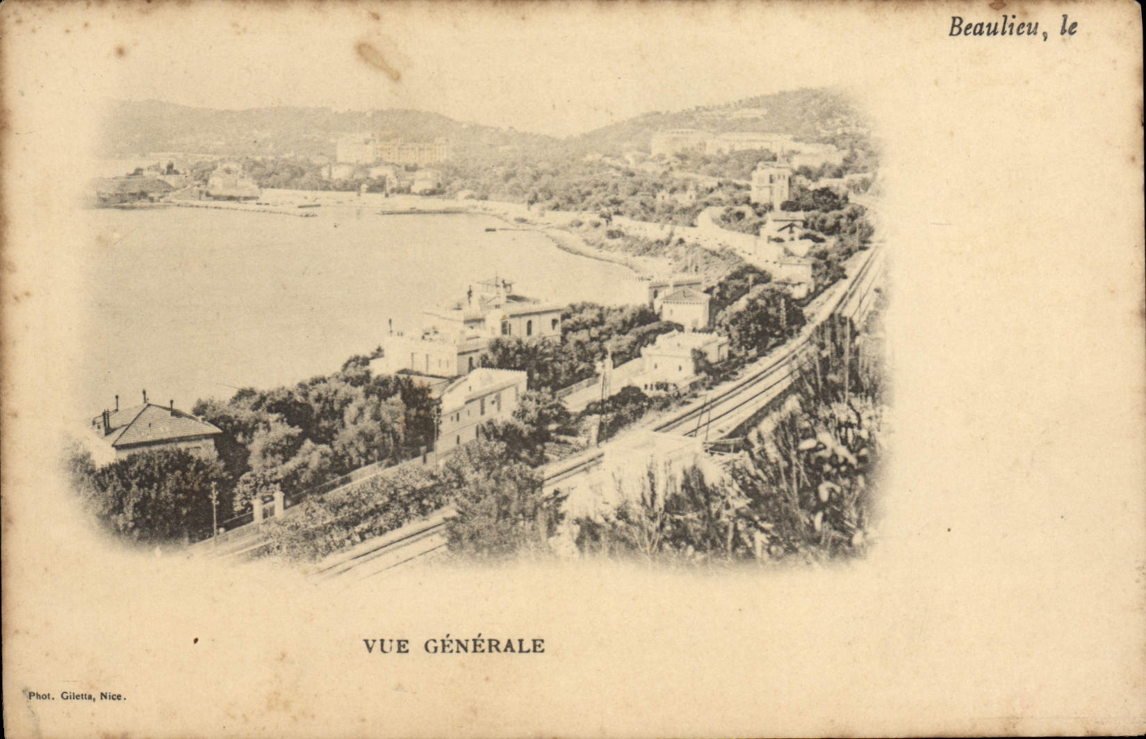 Beaulieu, le — Vue Générale — Phot. Gileta, Nice