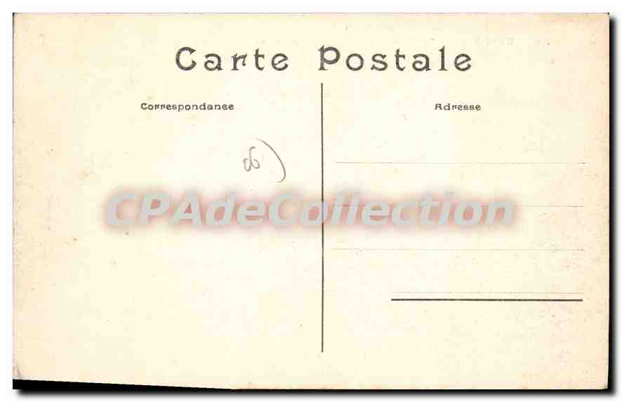 CPA Environs de Cannes Agry La Gare et le Roches Rouges — Rückseite