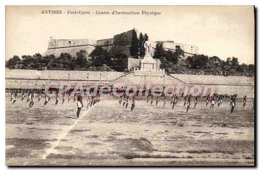 Antibes - Fort-Carré - Centre d'Instruction Physique