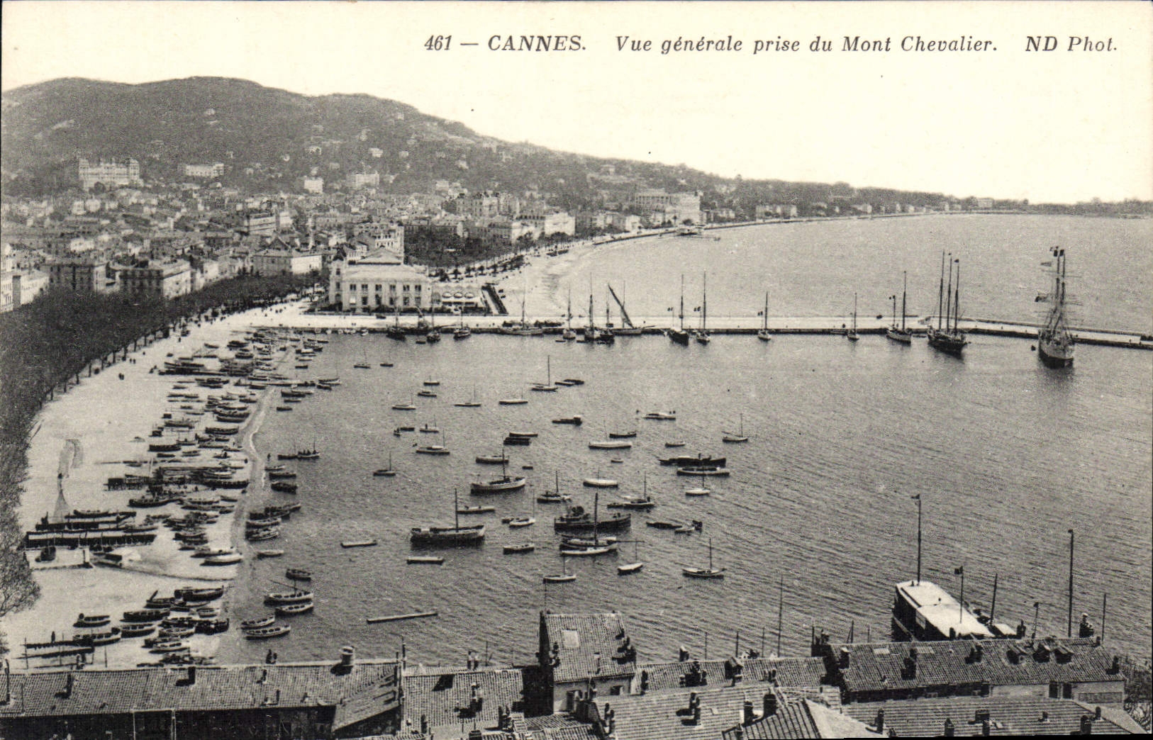 CPA Cannes Vue generale prise du Mont Chevalier