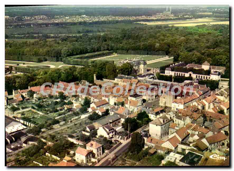 CPSM Champs sur Marne Vue generale aerienne