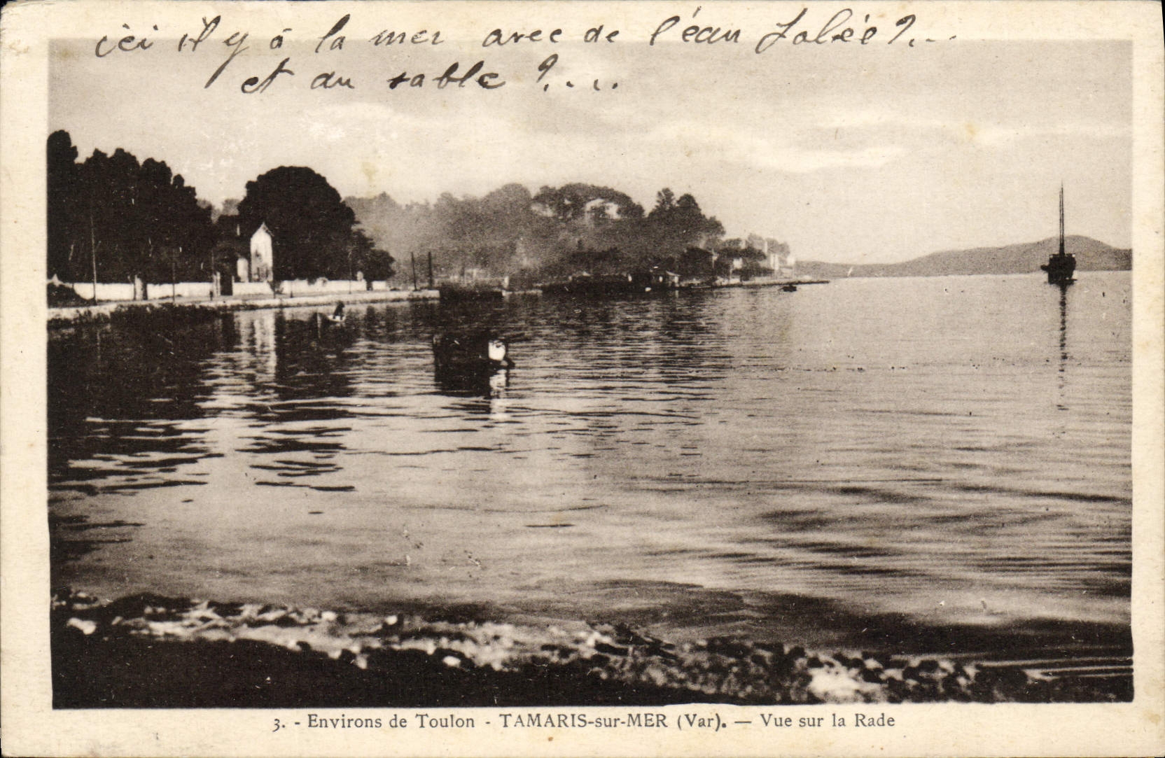 TAMARIS-sur-MER (Var) — Vue sur la Rade — Environ de Toulon
