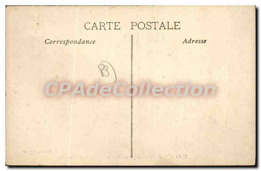 CPA Les Lecques Var Les Pins Parasols — Rückseite