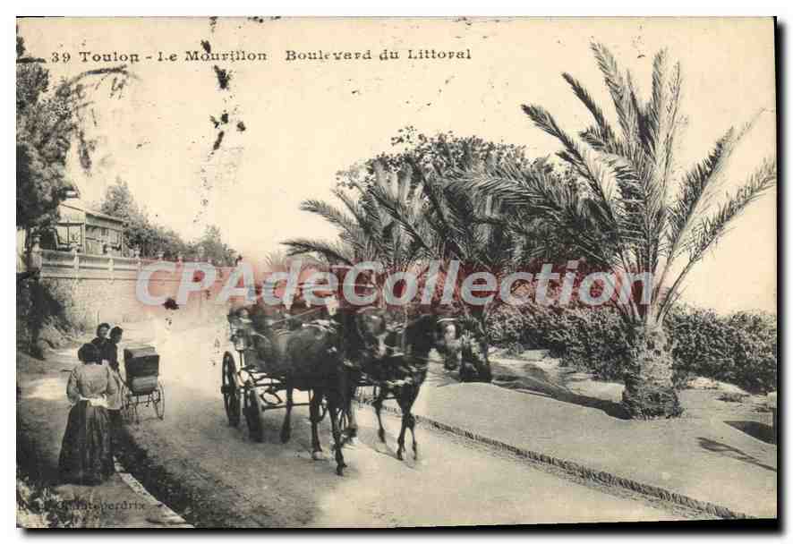 Toulon - Le Mourillon — Boulevard du Littoral — CPAdeCollection