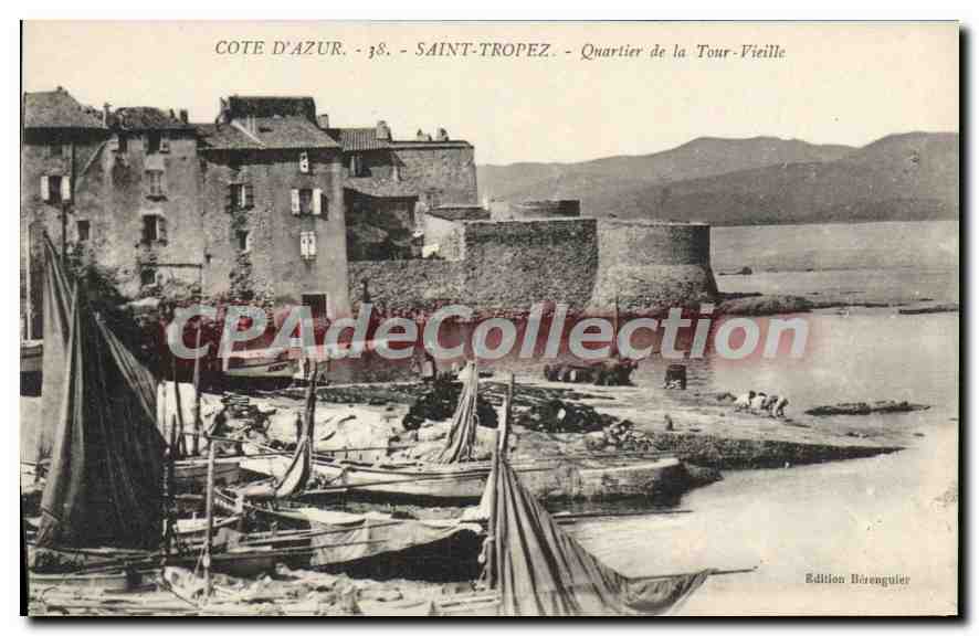 Saint-Tropez - Quartier de la Tour-Vieille — Côte d'Azur — Édition Bérenguier
