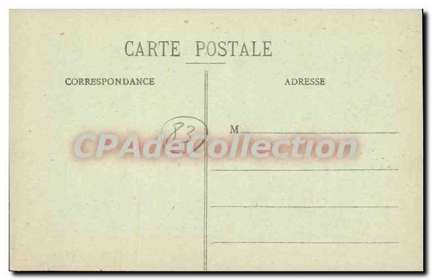Saint-Tropez - Quartier de la Tour-Vieille — Côte d'Azur — Édition Bérenguier — Verso