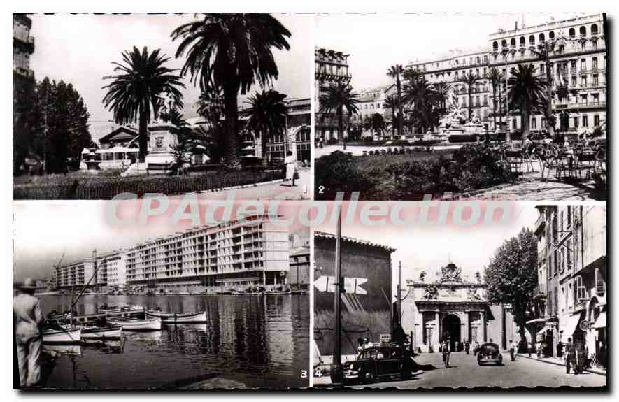 Toulon — La Gare, Place de la Liberté, Le Port, L'Arsenal — Éditions du Bonheur, Paris