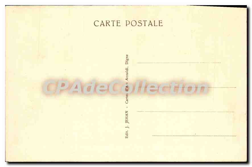 CPA Frejus Saint Aygulf un coin des villas — Rückseite