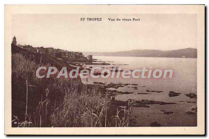 ST TROPEZ — Vue du vieux Port — éditeur non identifié