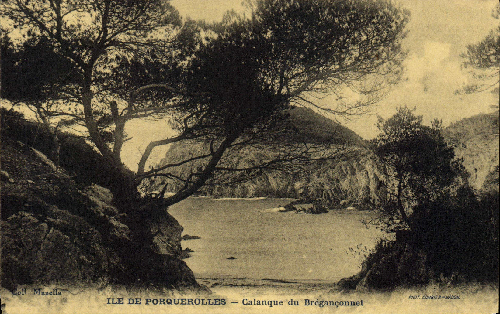 Ile de Porquerolles — Calanque du Brégançonnet — Phot. Combier-Macon