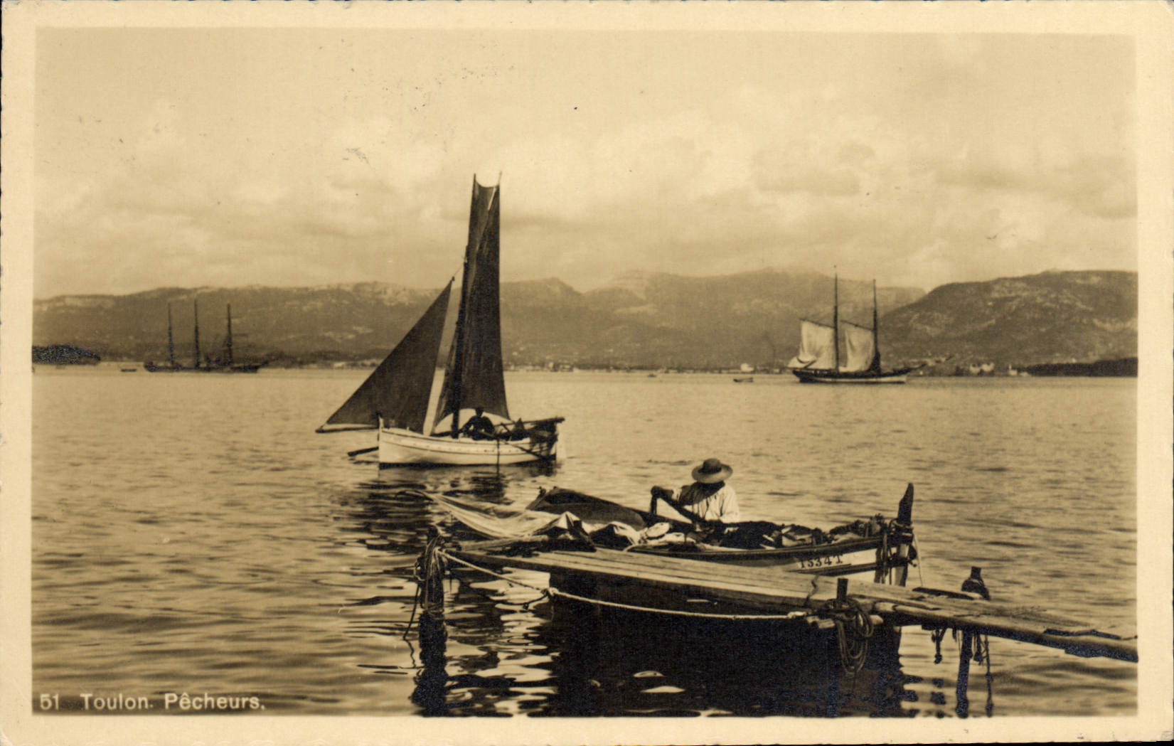 Toulon. Pêcheurs. — Éditeur non identifié, n° de série 51