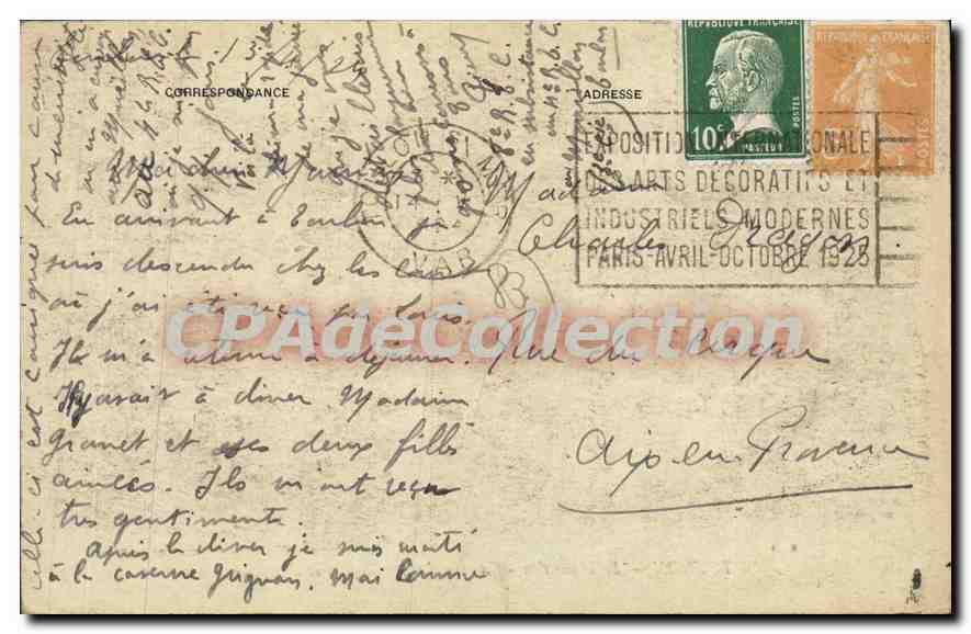 Toulon - Le Mourillon - Caserne du 4ème Régiment d'Infanterie Coloniale — milit. Narresu, 26, boulevard Nazoilles — Toulon — Achterkant