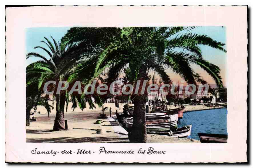 Sanary-sur-Mer - Promenade les Baux — CPAdeCollection