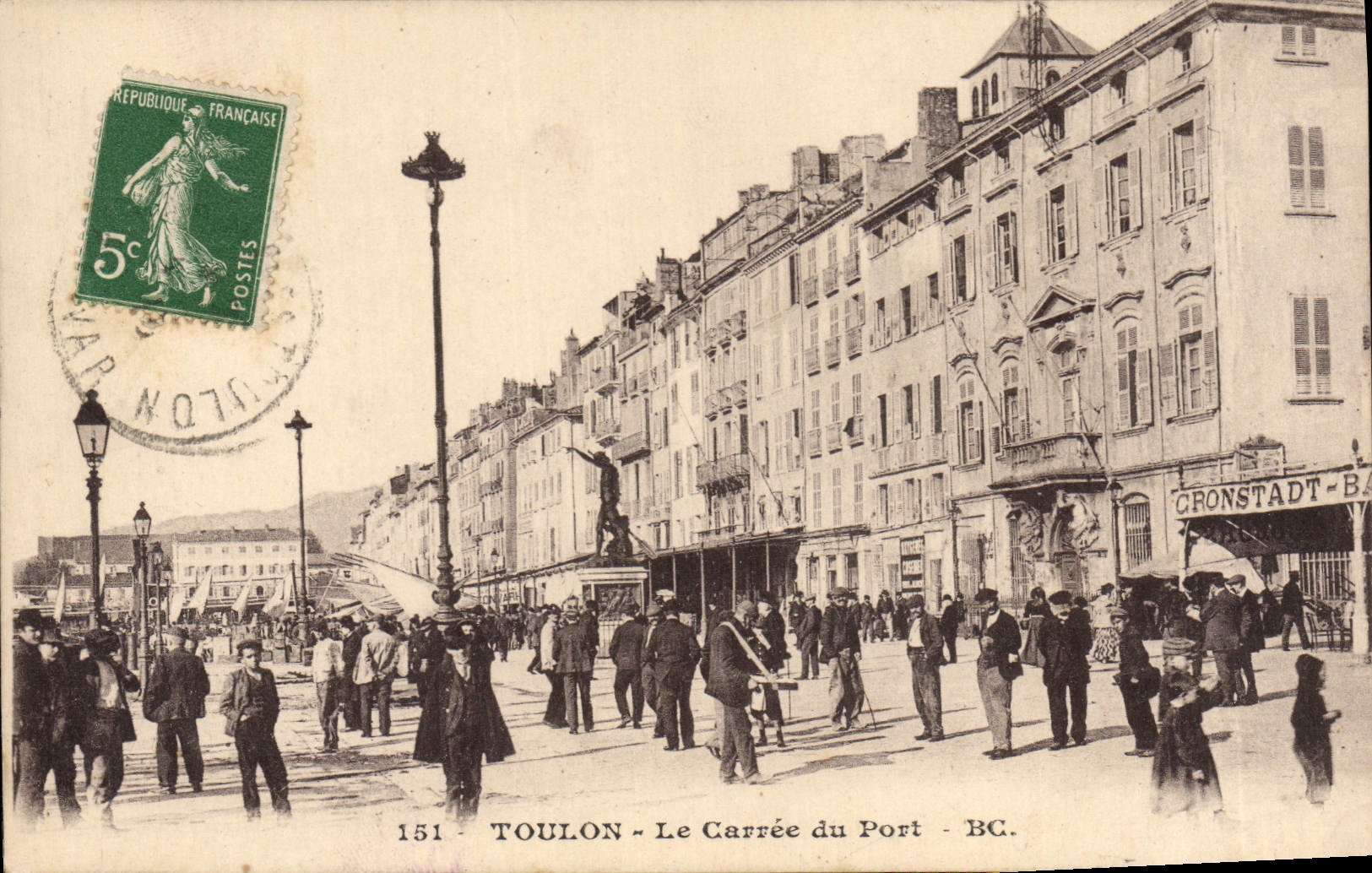 Toulon - Le Carrée du Port — BC. n°151