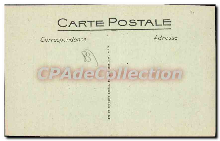 CPA Le Trayas un coin du Hall de l'Esterel grand hotel  — Verso