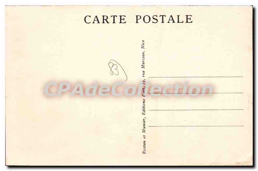 Le Trayas (Var) — Rue de la Poste — RM — n°205 — Verso