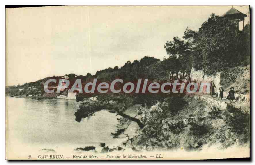 CAP BRUN — Bord de Mer — Vue sur le Mourillon — LL.