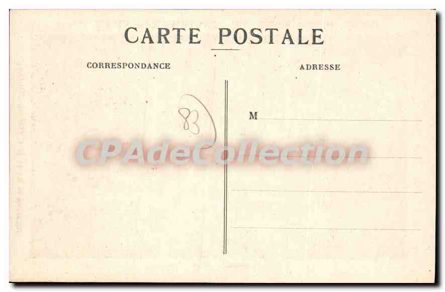 Hôtel-Restaurant de Montrieux-le-Vieux (Var) — Pelouse — éditeur non identifié — Verso