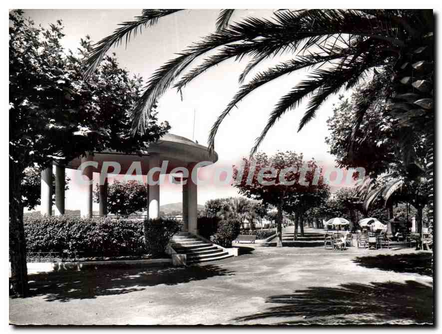 Jardins et le kiosque à musique — Sainte-Maxime — Éditions S.E.P.T. 35, Biarritz