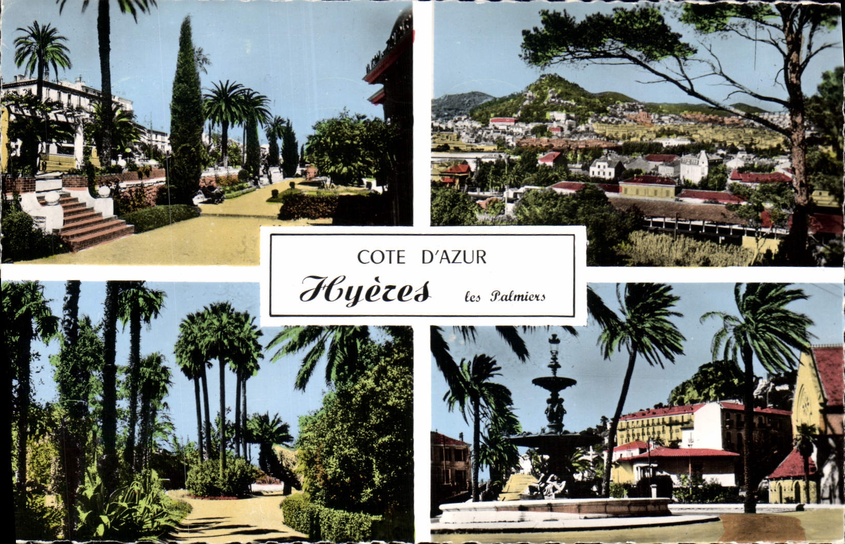 Hyères-les-Palmiers — Côte d'Azur — Éditions ARIS