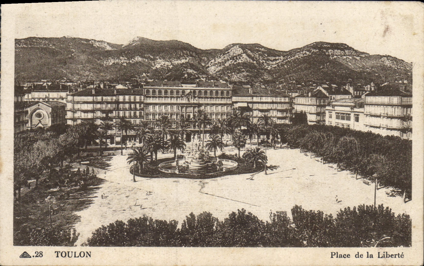 Toulon — Place de la Liberté — Cie des Arts Photomécaniques n°28