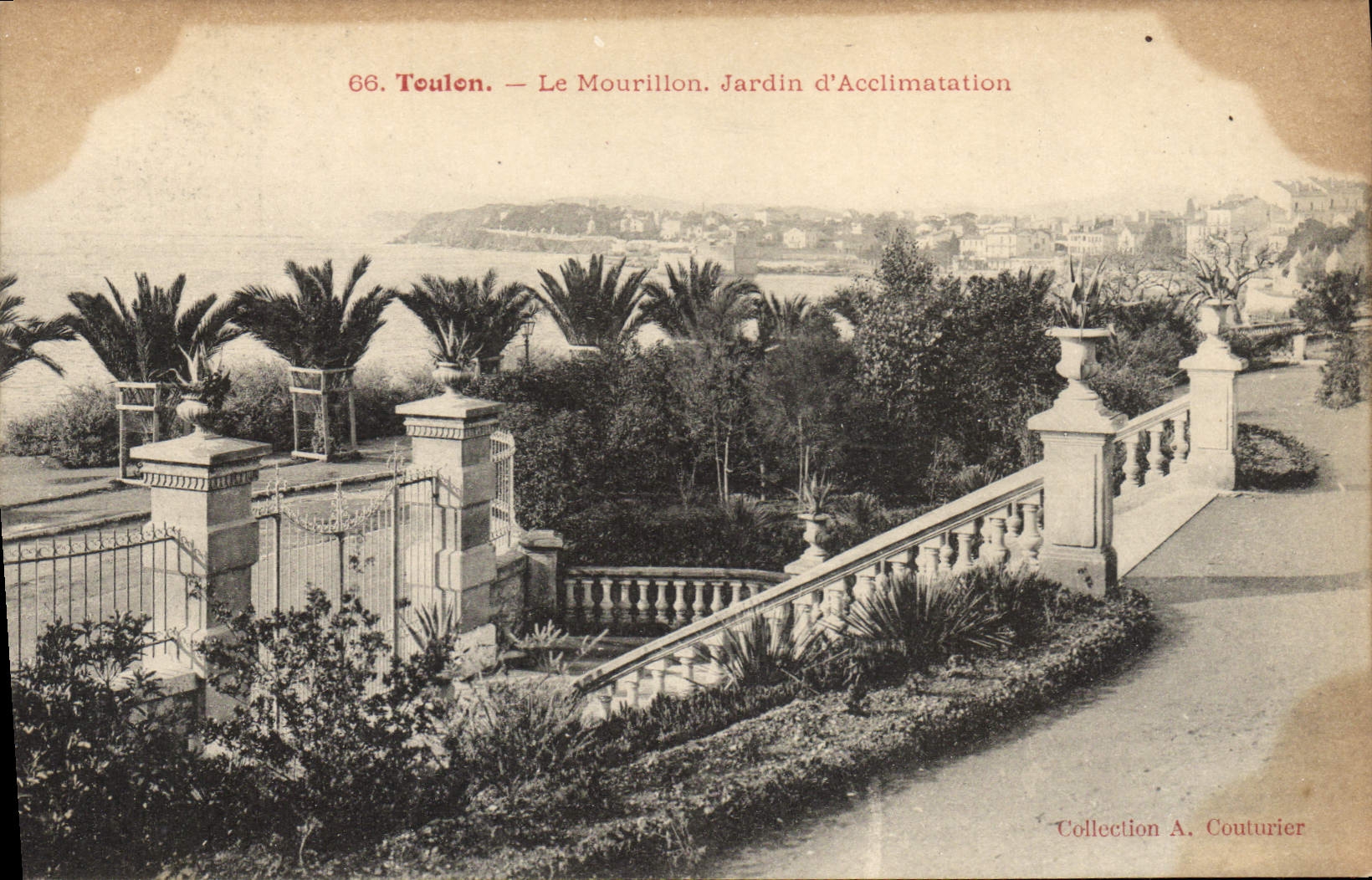 Toulon — Le Mourillon. Jardin d'Acclimatation — Collection A. Couturier
