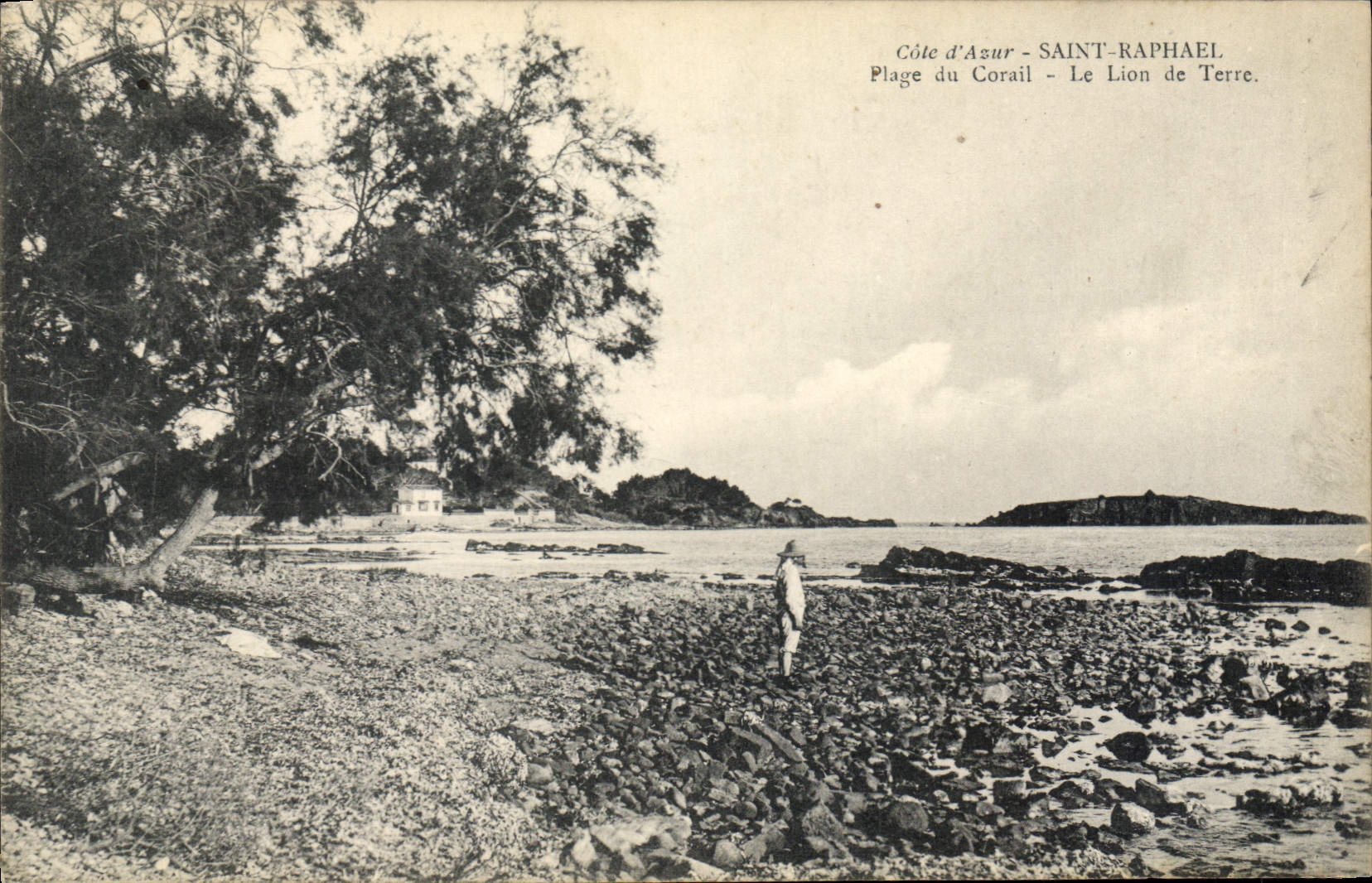 Plage du Corail - Le Lion de Terre — Saint-Raphaël, Côte d'Azur — Édition de Coquet