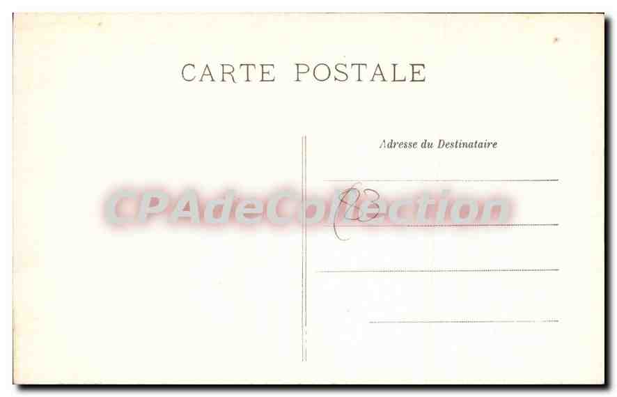 Toulon — Porte principale de l'Arsenal de la Marine Nationale — A. Bougault, n° 747 — Reverso