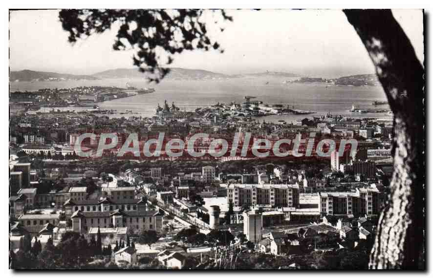 Toulon — Vue Générale — Édition J. Picot