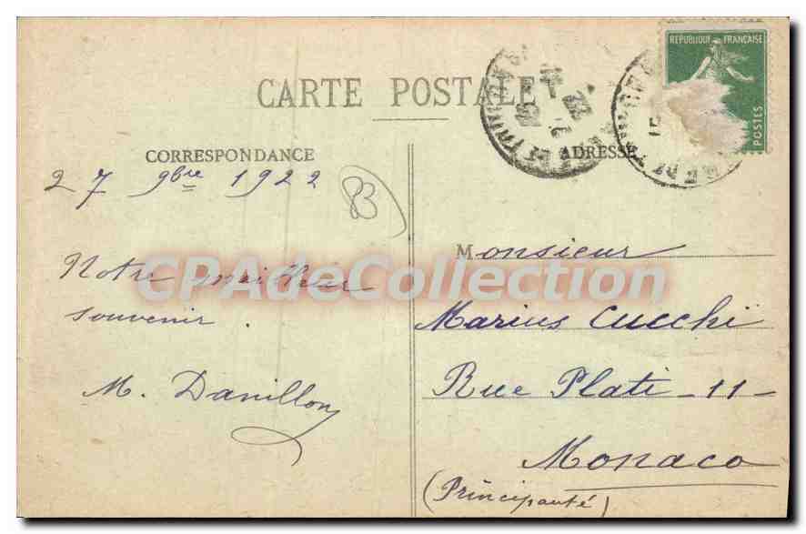 Toulon - Porte de l'Arsenal - Arsenal de la Marine Nationale — D.S. — Reverso