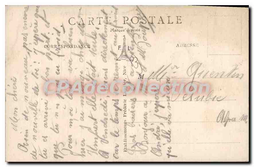 Saint-Raphaël (Var) — Le boulevard Félix-Martin et les Bains — F.L. n°26 — Reverso