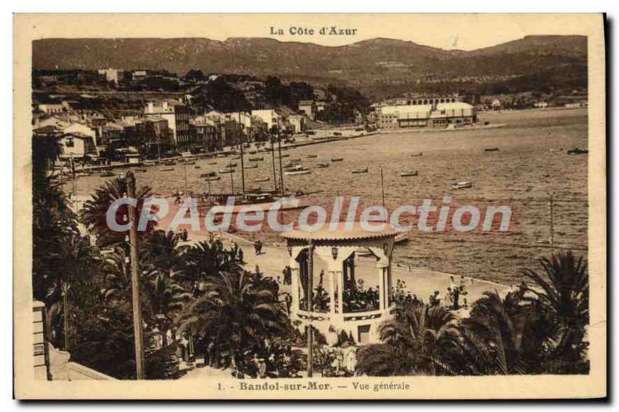 Bandol-sur-Mer — Vue générale — Édition G. Bandol