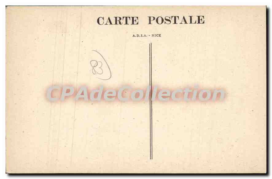 CPA Cote des Maures Le Rayol Var Les Grands Escaliers de la Plage et la Reserve  — Rückseite