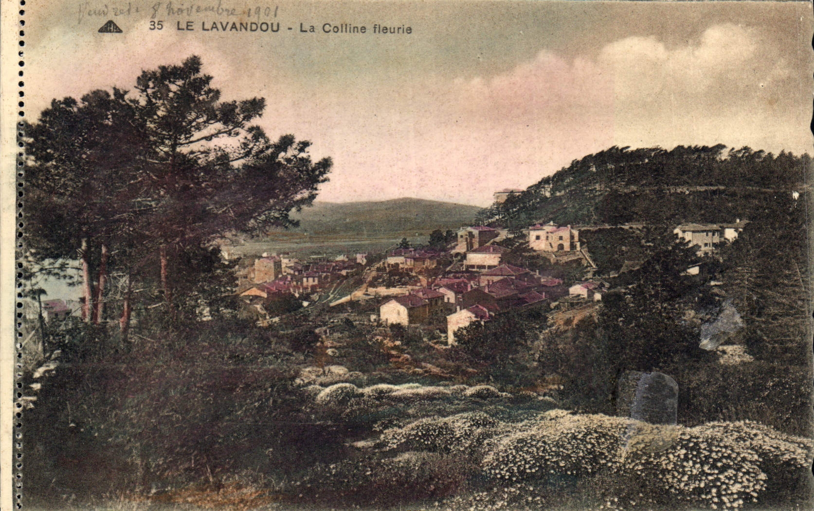 Le Lavandou - La Colline fleurie — vue panoramique — éditeur Bar-Tabacs, n°35