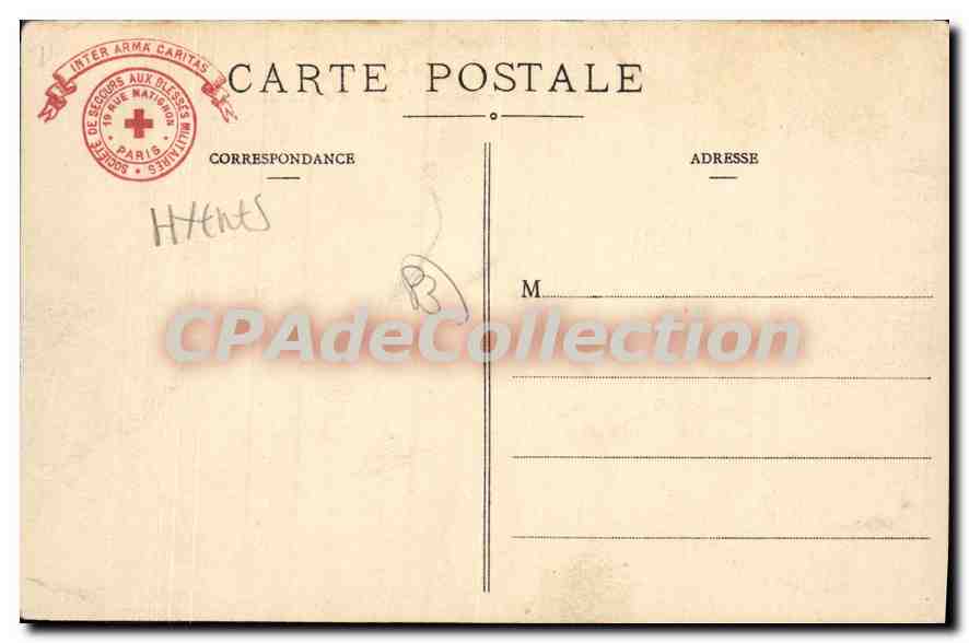 LE MONT-des-OISEAUX, près Hyères — Société de Secours aux Blessés Militaires — n°27 — Reverso